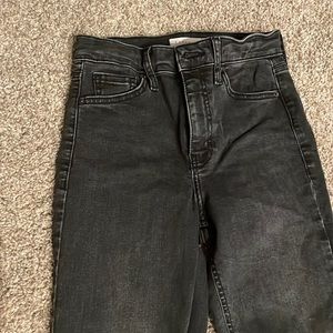 Tip shop jeans distressed black